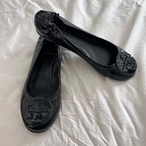 Tori Burch Minnie Logo Flats
